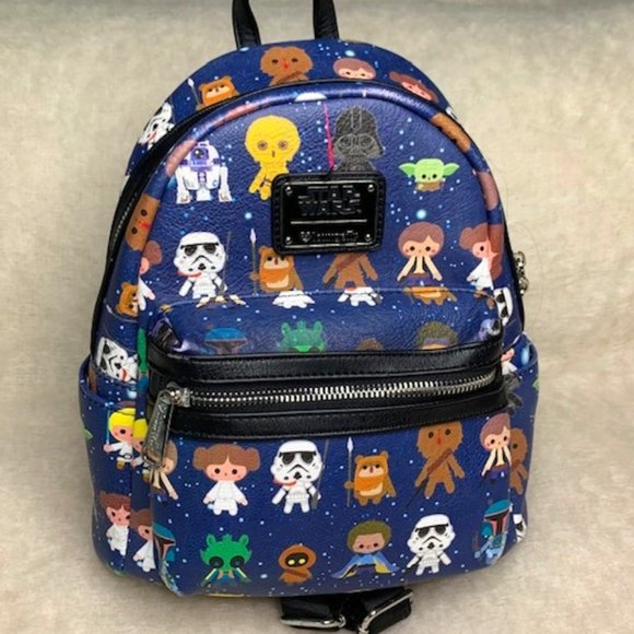 Loungefly Star Wars Baby Character Mini Backpack - Picture 2 of 5